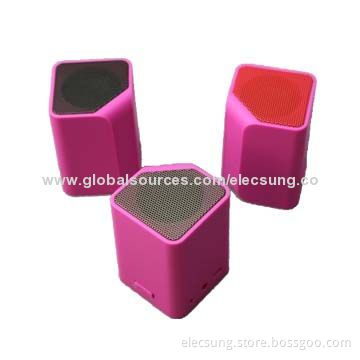 Crystal Bluetooth Speakers, Patented Design as Gift Promotion Markets
